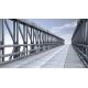 4.2m Single Lane Modular Steel Bridge / Truss Assembly Steel Bridges