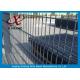 Hot Dipped Galvanzied Welded 656 Double Wire Mesh / Industrial Security Fencing