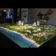 Urban Conceptual Architectural Physical Model 1:300 Villa ODM