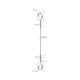 304 Stainless Steel Security 1x7 IWRC Sling With Double Hook End YW86370