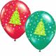 christmas decorations latex printed balloons