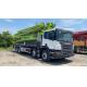 Renewed Beton Pump X Leg Scania Second Hand Truck Green Color 56M