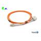 3M  LC PC- SC PC Fiber Optic Patch Cord 50/125 OM2 Duplex 2.0mm LSZH Cable  Orange