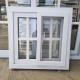 Simple Installation Double Glazed Pvc Sliding Window With Comprehensive