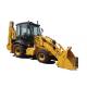 ISO 9001 Soil Moving Equipment 8 Ton Operating Weight 4x4 Backhoe Loader With Side Shift