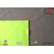 Fluorescent Yellow 3 Layer TPU Coated Fabric 95% Poly 5% Spandex Material
