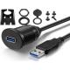Green Compliant Car Audio Cable USB 3.0 Extension Cable Suitable For Marine