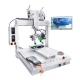 Digital Screen Automatic Soldering Robot White Color With Double Head