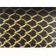 1.5mm Chain Link Fly Screen Decorative Aluminum Wire Mesh Metal Fabric Drapery