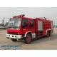 ISUZU FVZ 300hp Fire Rescue Trucks With Monitor Max Load 16000kg