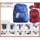 oxford folding backpack 210T nylon foldable school bags promotional gift pack
