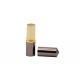 Silver Grey Aluminum Lip Balm Tubes 3.5g Pointed Lipstick Container