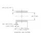 HX6164NL 1000 BASE-T QUAD Port 24PIN SMD POE 70W Magnetic Transformer