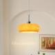Bauhaus Pendant Light Retro Dining Room Hanging Light Cream Custard Tart Light(WH-AP-556)