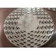 9 Diameter Round Stainless Steel Nail Plates Easy To Press Timber 1.2m Thickness