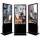 55 Inch LCD Advertising Kiosk Floor Standing Touch Screen Kiosk With Built In Speakers