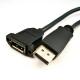 Professional Displayport 1.2 Cable Black Color For LCD Display Screen