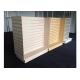 Customized Slatwall Display Units , Store Display Shelving For Sport Clothing Shop