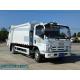 700P 10000L ISUZU Garbage Truck Trash Collection Truck With Hydraulic Hoist