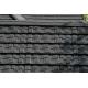 Windproof Corrugated Stone Coated Roofing Tiles Grey , House Exterior Roofing Tiles