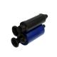 Printer ribbon type Resin Blue color Thermal ribbon Dye sublimation direct printing for Pebble 4 Dualys PVC card printer