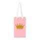 CMYK 4 Color Custom Printed Paper Bags Boutique Pink Jewellery Paper Bags