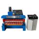 Trapezoidal PPAL 0.8mm Metal Sheet Roll Forming Machine Automatic