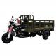 Front Shock Absorber 200 cc Gasoline 3 Wheel Cargo Tricycle for Long-lasting Delivery