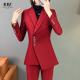 Skirts Suits Closure Type Single Button Two Pieces Formal Ladies Business Woman Suit