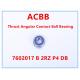 7602017 B 2RZ P4 DB Thrust Angular Contact Ball Bearing
