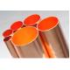 Refrigeration Straight Copper Pipe 1mm Wall CE For Plumbing