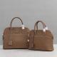 high quality ladies cowskin shell bags 27cm 31cm brown designer bag handbags women luxury handbags famous brand handbags