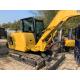 PC56-7 5 Ton Used KOMATSU Excavator ISUZU Engine Good Working Condition