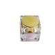 30g Square Container Pink Acrylic Cream Jar Plastic Jar for Luxury Skin Care Products