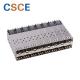 Metal EMI Female SFP Cage Connector Press - Fit Type Without Light Pipe