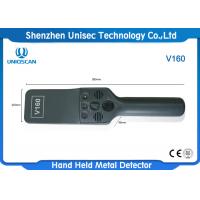 Alarm / Low Battery Hand Held Metal Detector With Power Indicator