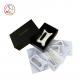 Anti Scratch Lamination Black Color Hot Stamped Craft Gift Box