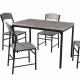 Roydom ODM Wooden Dining Table And 4 Chairs Set 5 Piece Dining Table Set