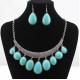 Nepal vintage style jewelry turquoise necklace Earring Sets