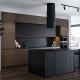 Luxury Furniture New Designs Modern Kitchen Cupboard Cabinet PVC Countertop