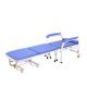Blue Aluminium Fold Up Chairs , Hospital Furniture Chairs CE ISO Certificated