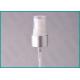 Silver Cosmetic Treatment Pumps ,  20/410 Plastic Pump Dispenser For Foundation