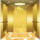 Thickened Gold Elevator Stainless Steel Sheet Door Fireproof Durable