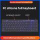 Backlight waterproof PC silicone full keyboard | medical equipment specific pinpad|rubber keypad|high temperature silicone rubber|custom rubber keypad