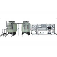 6TPH Drinking Water Treatment Plant , Reverse Osmosis Water System With UV Sterilizer