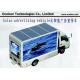 Solar Mobile LED Display Truck P10 Cree Led Lamp Outdoor Advertising LED Truck