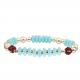 Black Red Diamond Balls Blue Handmade Beads Bracelets For Men'S Women'S Party Gift