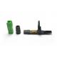 Green Black Field Assembly Optical Connector ISO 9001 Certification