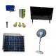 80W Residential Solar Panel System With 18Ah LiFePO4 Battery For Home Electricity