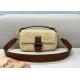 Newest Classic Baguette model Bag Straw Weaving Series Of Pure Hand Woven Handbag Lazy French Style Cross-Body Bag